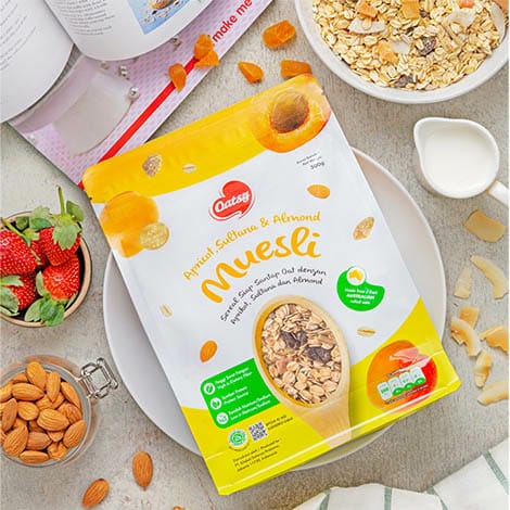 OATSY Apricot, Sultana & Almond Muesli