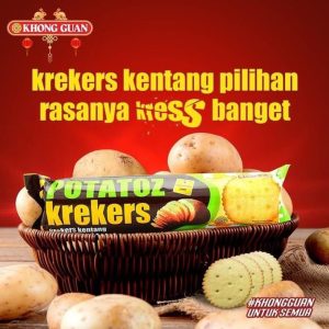 Khong Guan Potatoz Krekers